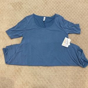 XS Lularoe Perfect T blue
